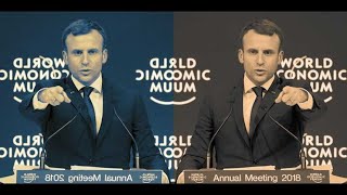 Macron à Davos : pro-business en anglais, social en français