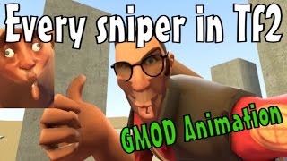 Every sniper (GMOD Animation)