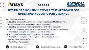 NVH Webinar - Hybrid CAE NVH Simulation & Test Approach for Optimizing Acoustic Performance
