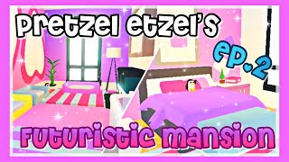 Pretzel Etzel ADOPT ME Futuristic Home: EP.2 Bedroom/Bath + Grinding Pet Room@PretzelEtzel