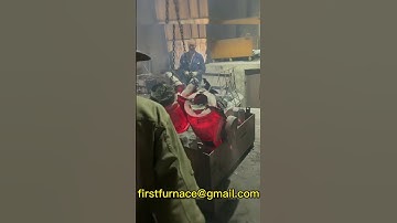 The process of producing castings using an induction melting furnace?