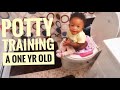 How to Potty Train a One year old | Not Walking Yet