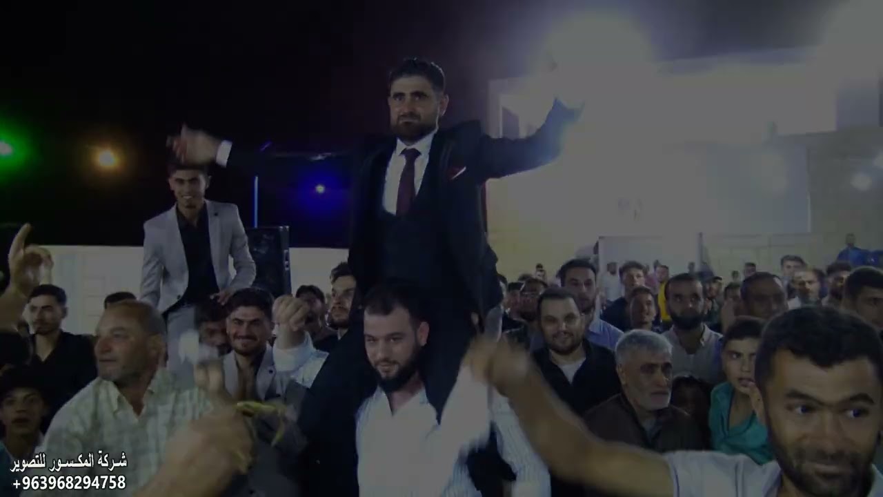 (1) شركة المكسور للتصويروالمنشد أحمد أبو النور نقدم حفل زفاف العريس محمود مصطفى بعاق للحجز0968294758