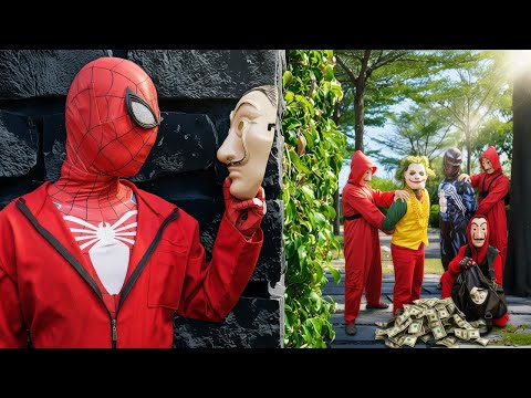 ALPHA SPIDERMAN Vs CRAZY JOKER REAL LIFE ESCAPE (action) | Epic POV
