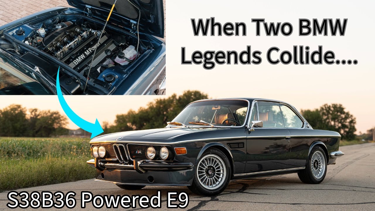 Two of BMW's Greatest Creations Combined The E34 M5 S38 Powered