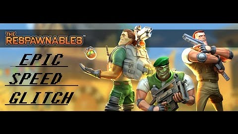 The Respawnables EPIC SPEED GLITCH!!! Speed Hacker P.O.V. exposed!