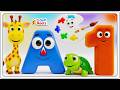 Preschool Learning activities for 3 year olds at home | Learn ABC Phonics Shapes Numbers Colors 🌈