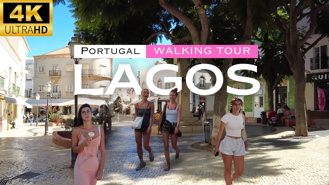 Discover Lagos Old Town | Algarve Portugal Walking Tour [4K]