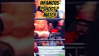 Infamous Shoot Match of Goldberg vs. Steven Regal WCW NITRO 1998