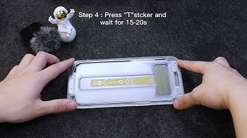 Install MOHAVE iPhone Clear Tempered Glass Screen Protector By Alignment Frame 2022.4.28