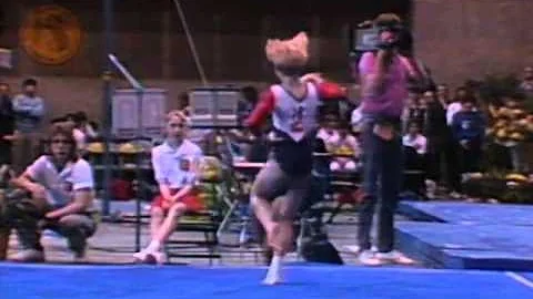 Kristie Phillips - Floor Exercise - 1986 McDonald'...