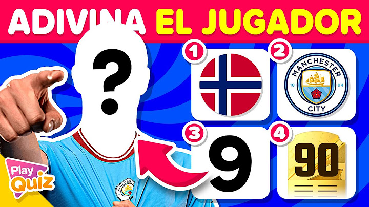 Adivina el Jugador por 4 Pistas 🤔⚽🔍 PlayQuiz Trivia - Fútbol