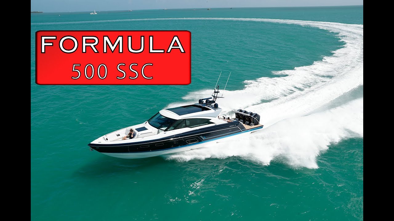 $2.9M - Formula 500 SSC Luxury Go-Fast Yacht Walkthrough