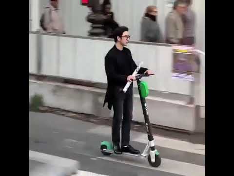 GOT7 JB AND JINYOUNG RIDE SCOOTERS IN PARIS , REMIND US OF GIRLS GIRLS GIRLS ERA!