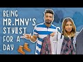 Being Mr.Mnv's Stylist For a Day ft @mr.mnv  | Aashna Hegde