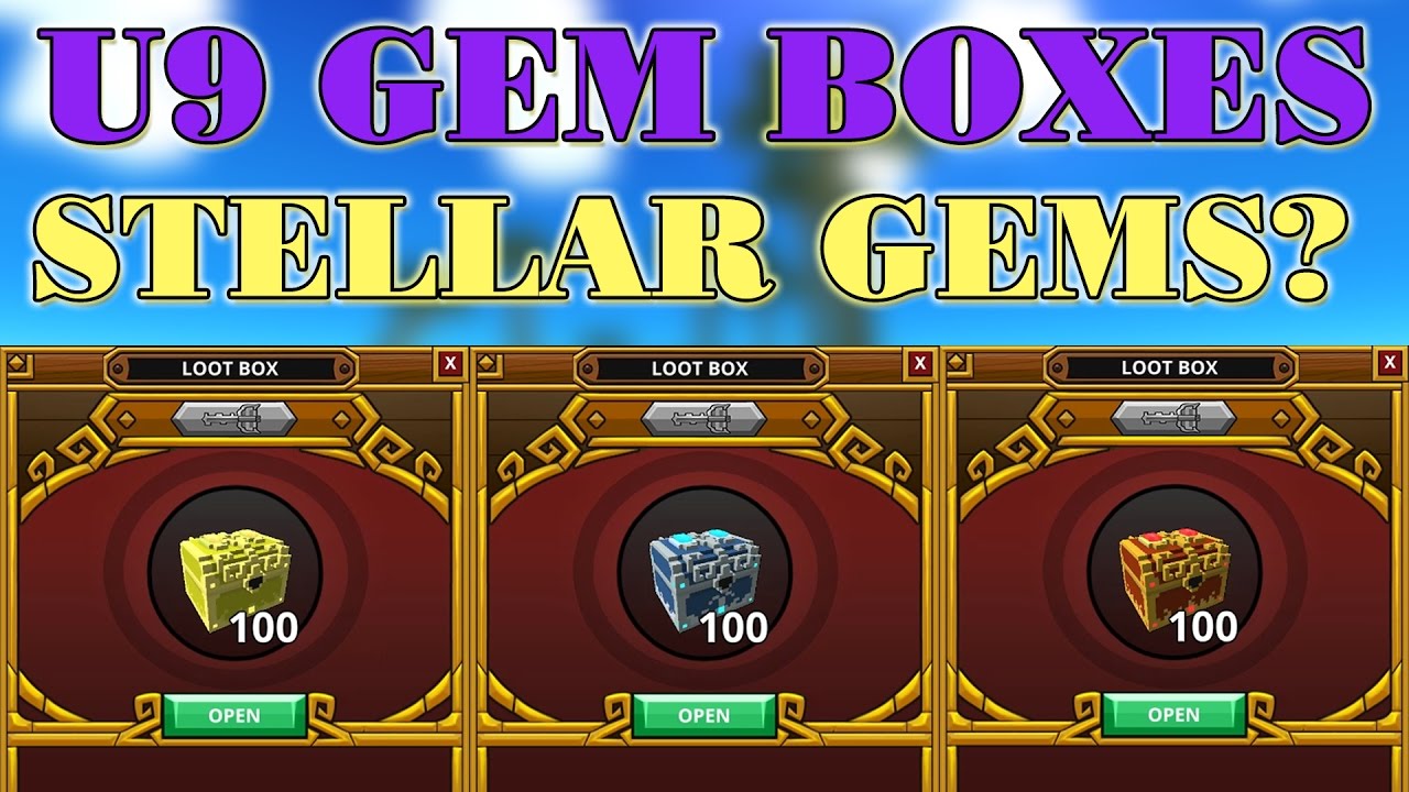 Opening U9 Shadow Gem Boxes – Trove stellar gems