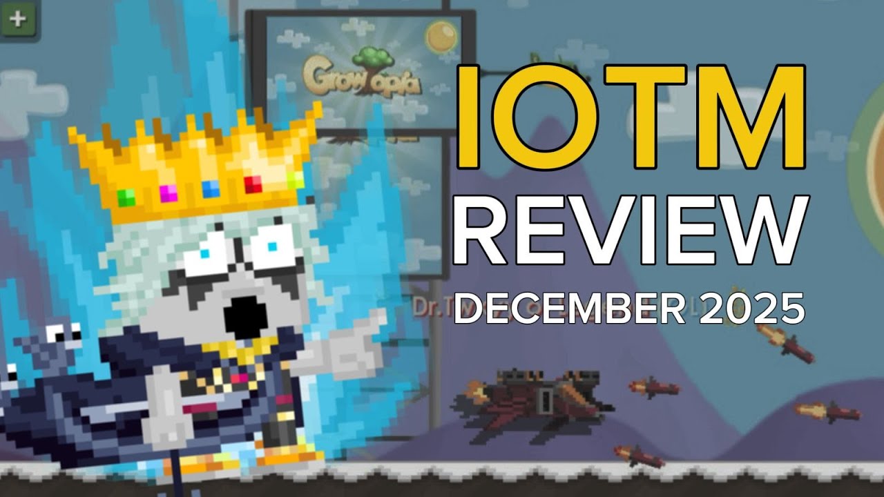 December 2025 item of the month showcase + review | Growtopia