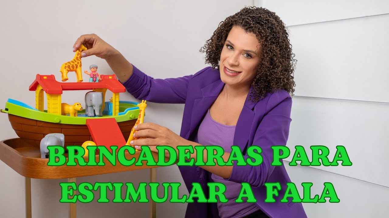 BRINCADEIRAS PARA ESTIMULAR A FALA - YouTube