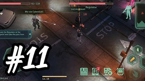 Cyberika Cyberpunk RPG #11 Obtain an Access Card for skiptown Mission Android/iOS Walkthrough