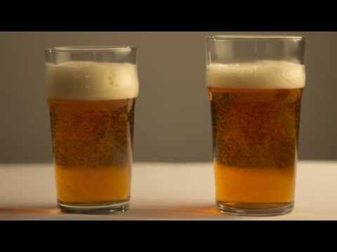 Nucleated Beer Glasses 