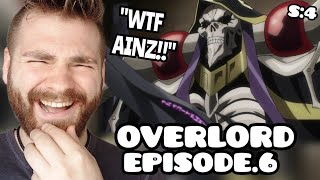 DWARVES VS. AINZ??!!! | OVERLORD - EPISODE 6 | SEASON 4 | New Anime Fan! | REACTION