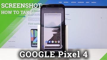How to Take Screenshot in GOOGLE Pixel 4 - Save & Share Screenshot