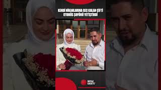 Nikahlarına Geç Kalan Çifti Otobüs Şoförü Yetiştirdi. Genç Çift, Otobüs Şoförünü Nikah Şahidi Yaptı.