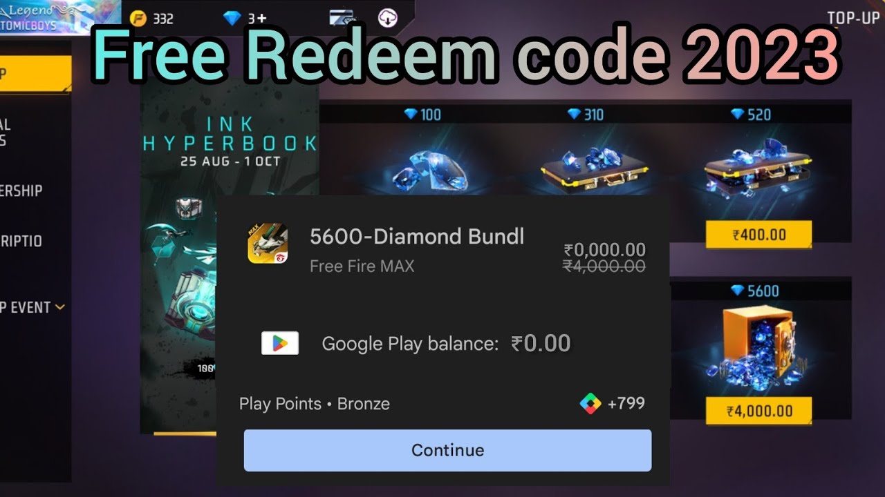 FREE FIRE REDEEM CODE 25 AUGUST 2023 REDEEM CODE FREE FIRE | FF CODE ...