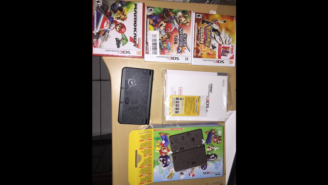 BLACK FRIDAY UNBOXING New Nintendo 3DS Super Mario Black Edition YouTube