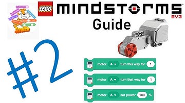 How to Move Motors! | Lego Mindstorms Ev3 with Scratch Guide [2]
