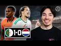 The Netherlands Can T Score Algeria Win Ugly Again Algeria 1 Netherlands 0 Reactoin 