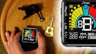 Donner DT-4 Clip on Tuner 3 in 1: Stimmgerät, Metronom, Tongenerator