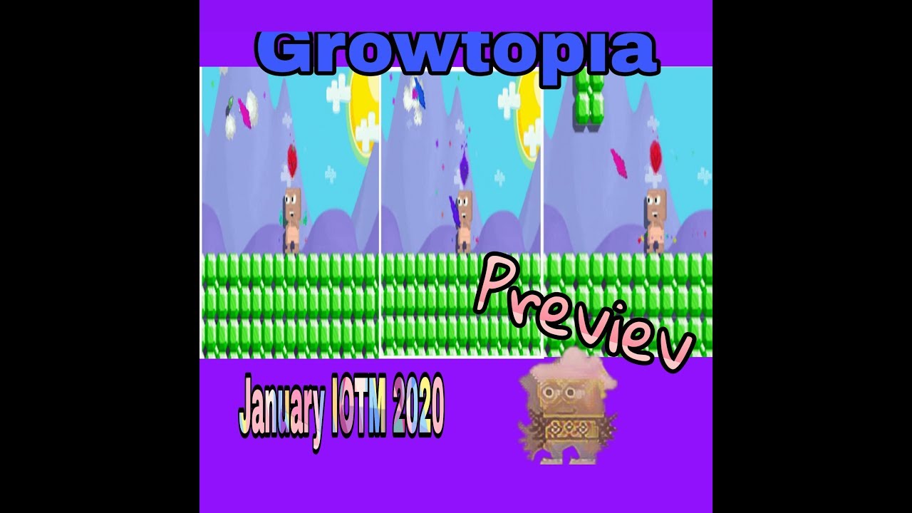 Growtopia January 2020 IOTM Previev (Item Of The Month ...