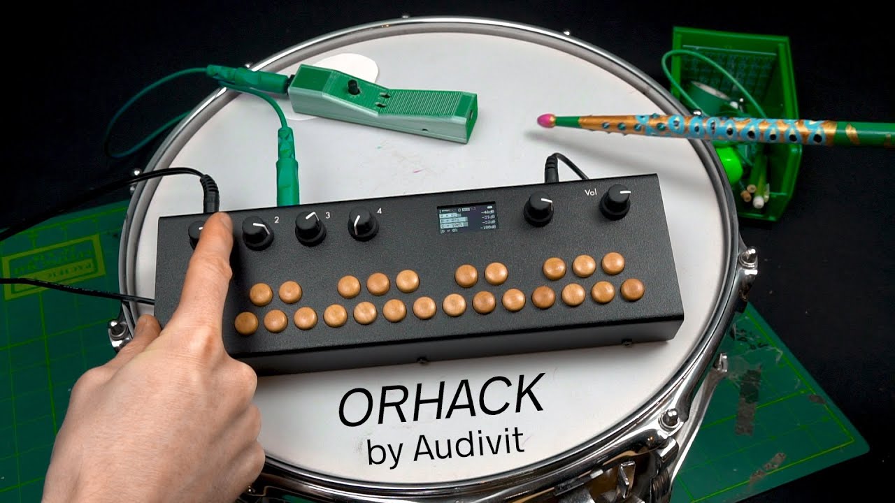 ORHACK and Mic on a Snare Drum