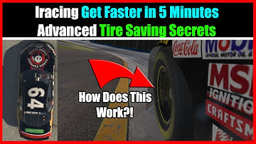 Iracing Advanced Tire Saving SECRETS. Nascar and Arca Ovals Guide