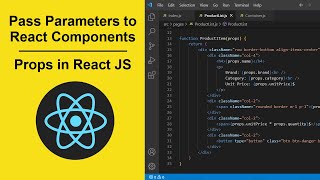How to pass parameters to React Components   Props in React JS