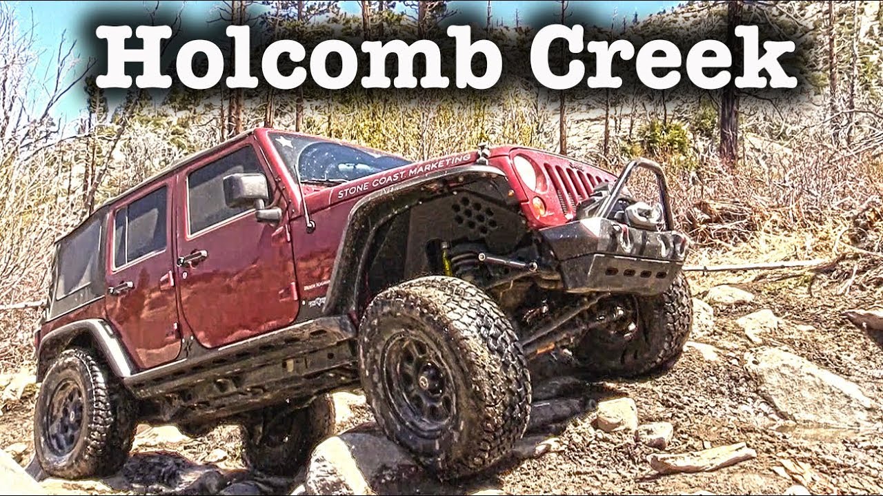 Jeep Wranglers - Rock Crawling - Off Road - Holcomb Creek Trail - YouTube