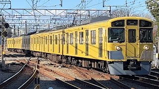 西武2000系 2047F編成 萩山 2025/01/26