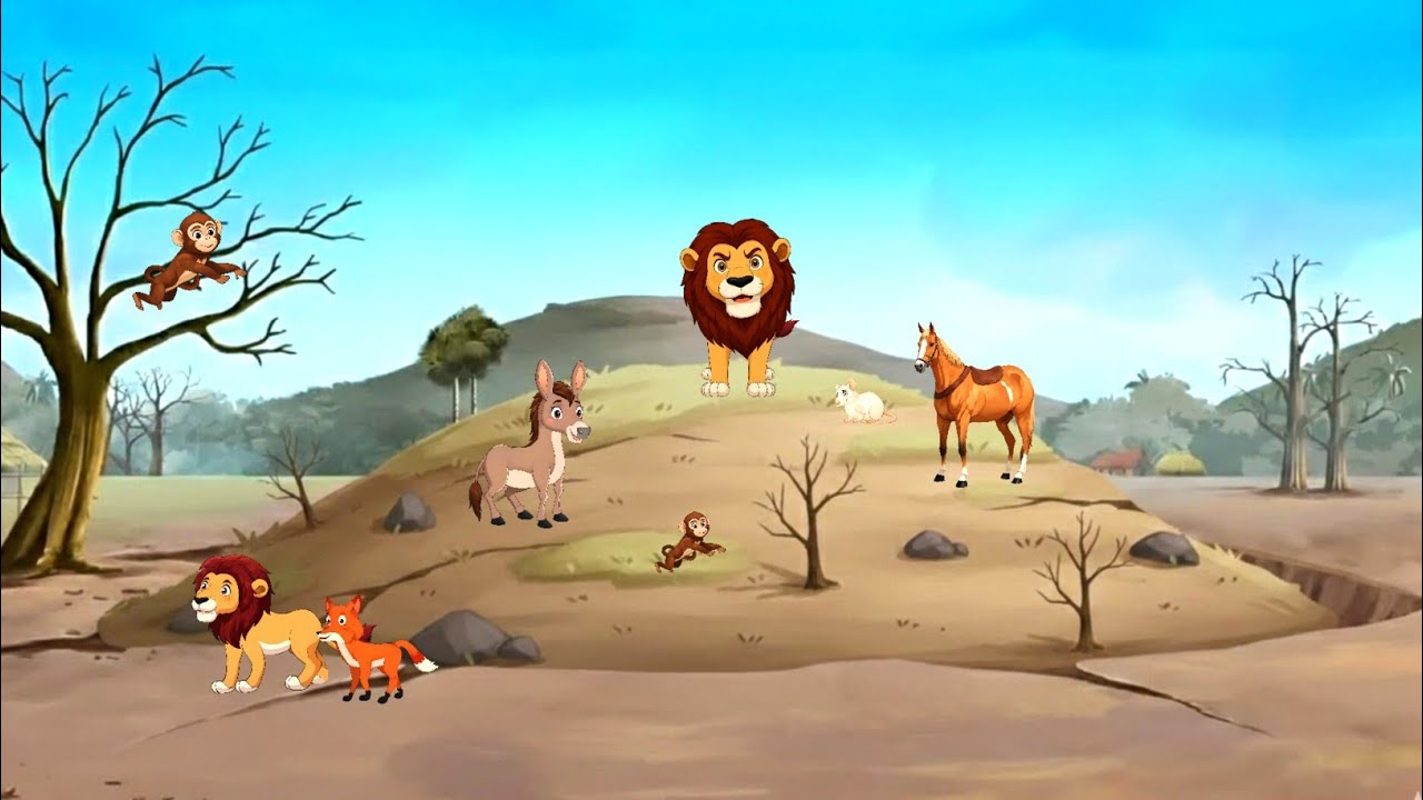 হড়বড়ে মহারাজ আর চোর-পুলিশ খেলা 😂 | মজার বাংলা কার্টুন গল্প | Comedy Jungle Story