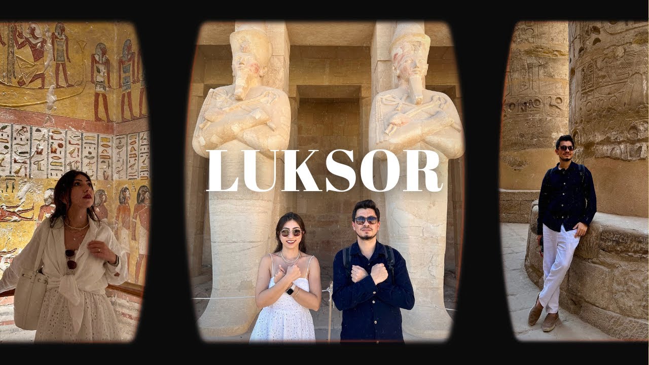 OTOBÜSLE Günübirlik HURGADA-LUKSOR TURU | LUKSOR GEZİ REHBERİ⎮VLOG 🇪🇬
