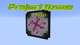 Project Ozone Lite - TRANSMUTATION TABLET [E48] (HermitCraft Server Modded Minecraft Sky Block)