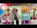 Playmobil en francais Anna et Lena jouent au coiffeur - La famille Hauser