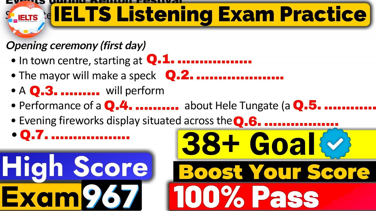 IELTS Listening Practice Test 2026 with Answers | Recent Exam -10.03.2026