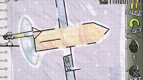 Fragger Stick Man Level 14 Walkthrough