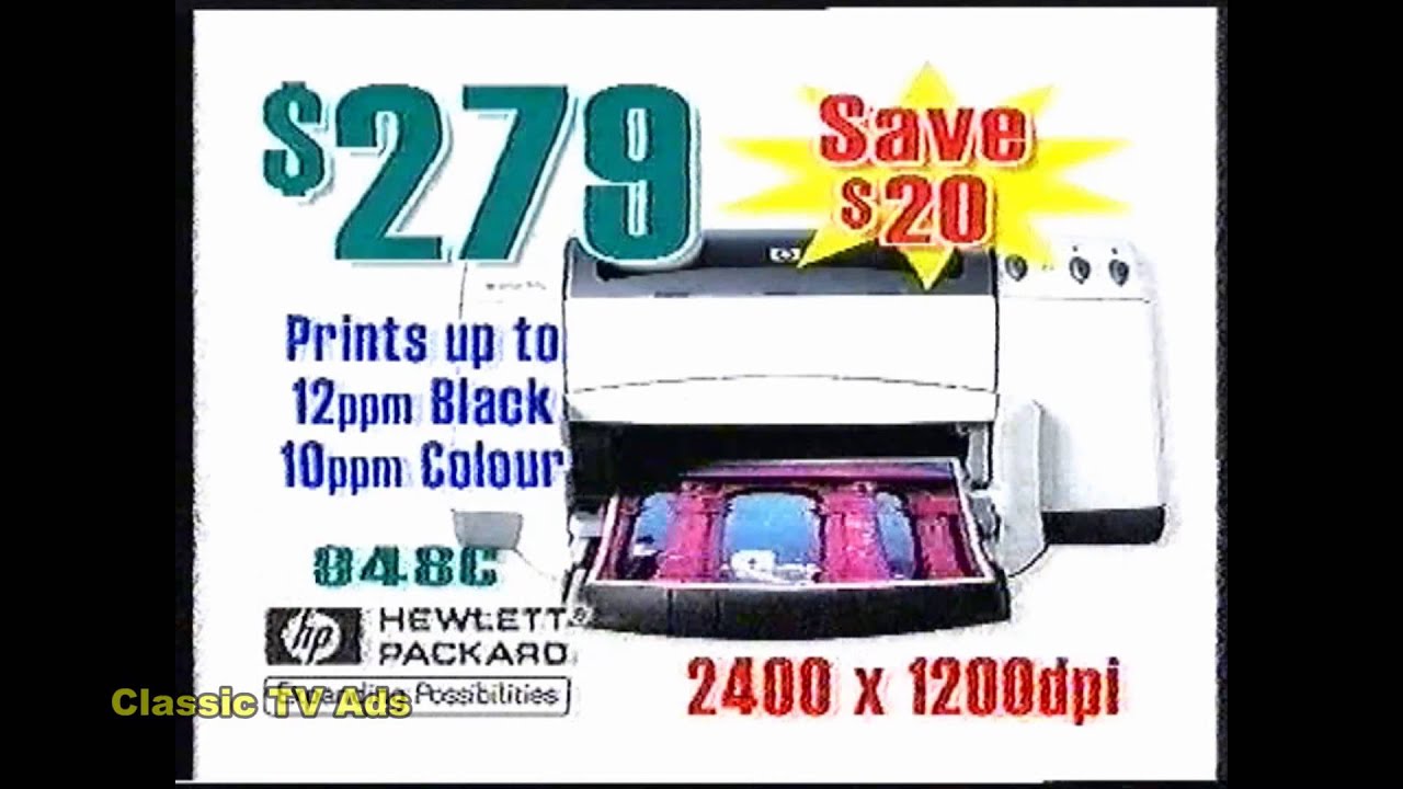 Harvey Norman Printers 2002 YouTube