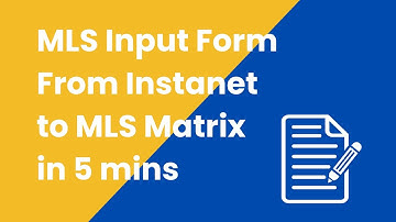 NTREIS Submission Guide for Matrix MLS via Instanet/TransactionDesk