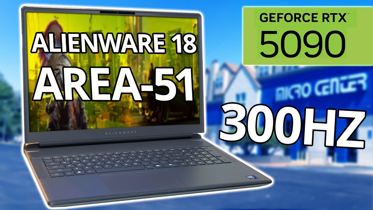 Alienware 18 Area 51 Laptop  | 50 Series Gaming at Micro Center