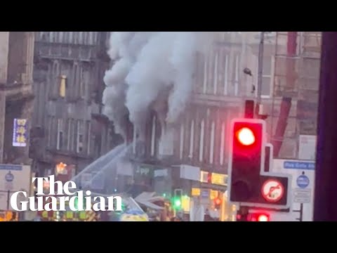 Vape shop fire near Glasgow Central station closes causes major rail disruption