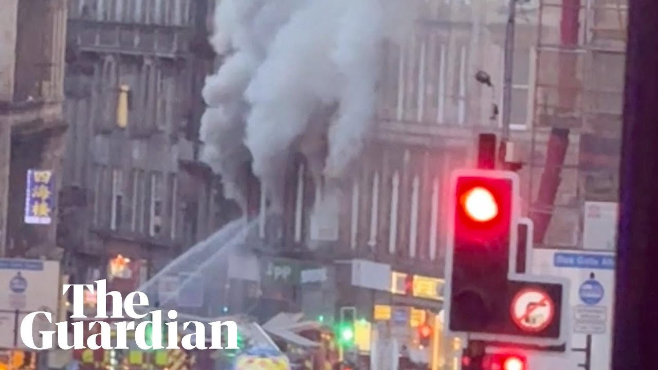 Vape shop fire near Glasgow Central station closes causes major rail disruption