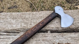 Forging a Splitting Hatchet From a Harbor Freight Hammer